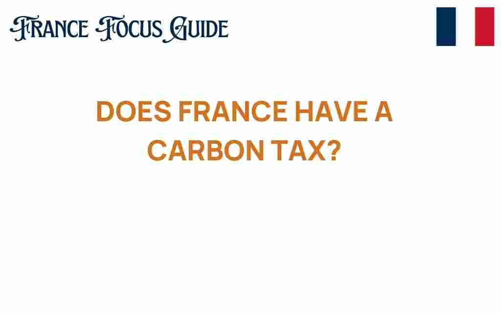 does-france-have-a-carbon-tax