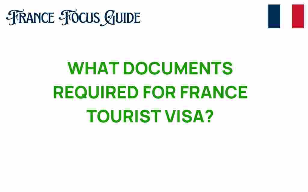 france-tourist-visa-documents
