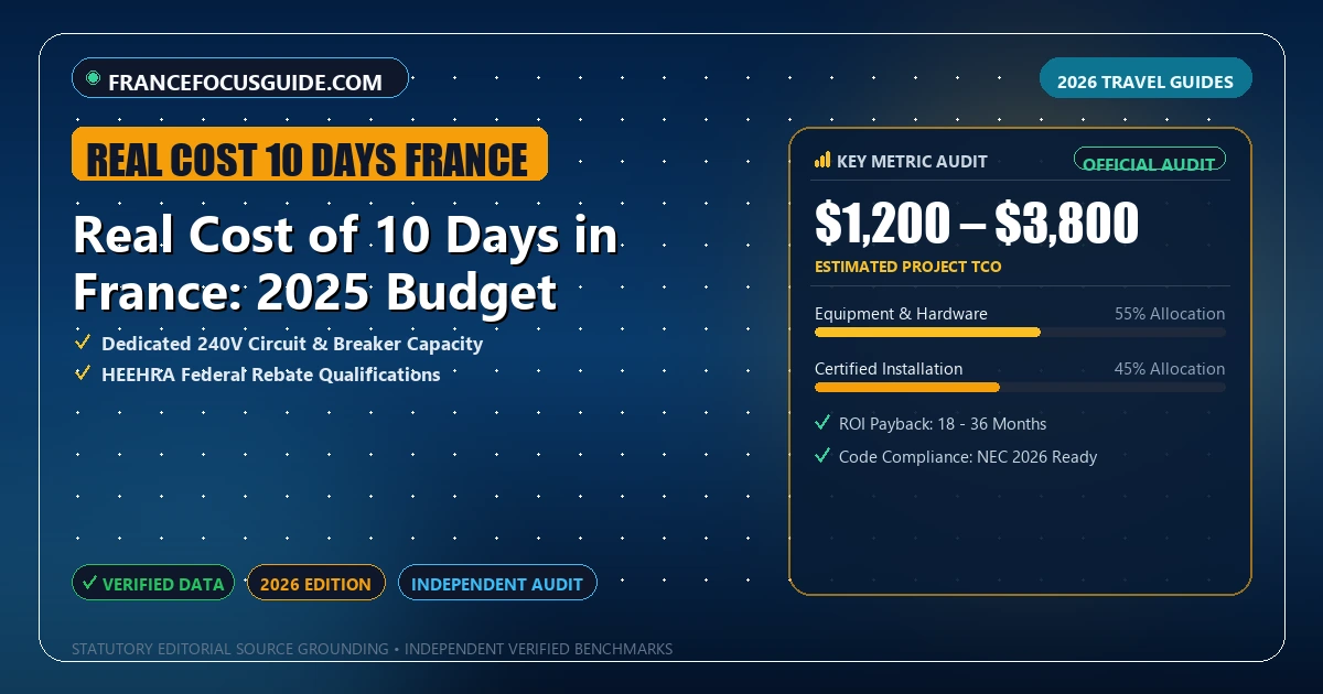 Real Cost of 10 Days in France: 2025 Budget - Analytical Guide and Verified Benchmarks (real cost 10 days france)